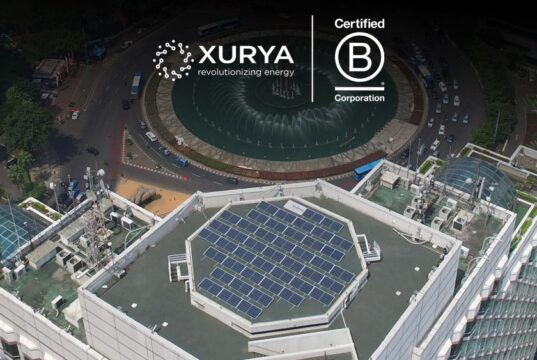 Xurya kembali menjadi pionir di Indonesia sebagai perusahaan energi terbarukan yang berhasil meraih Sertifikasi B Corp