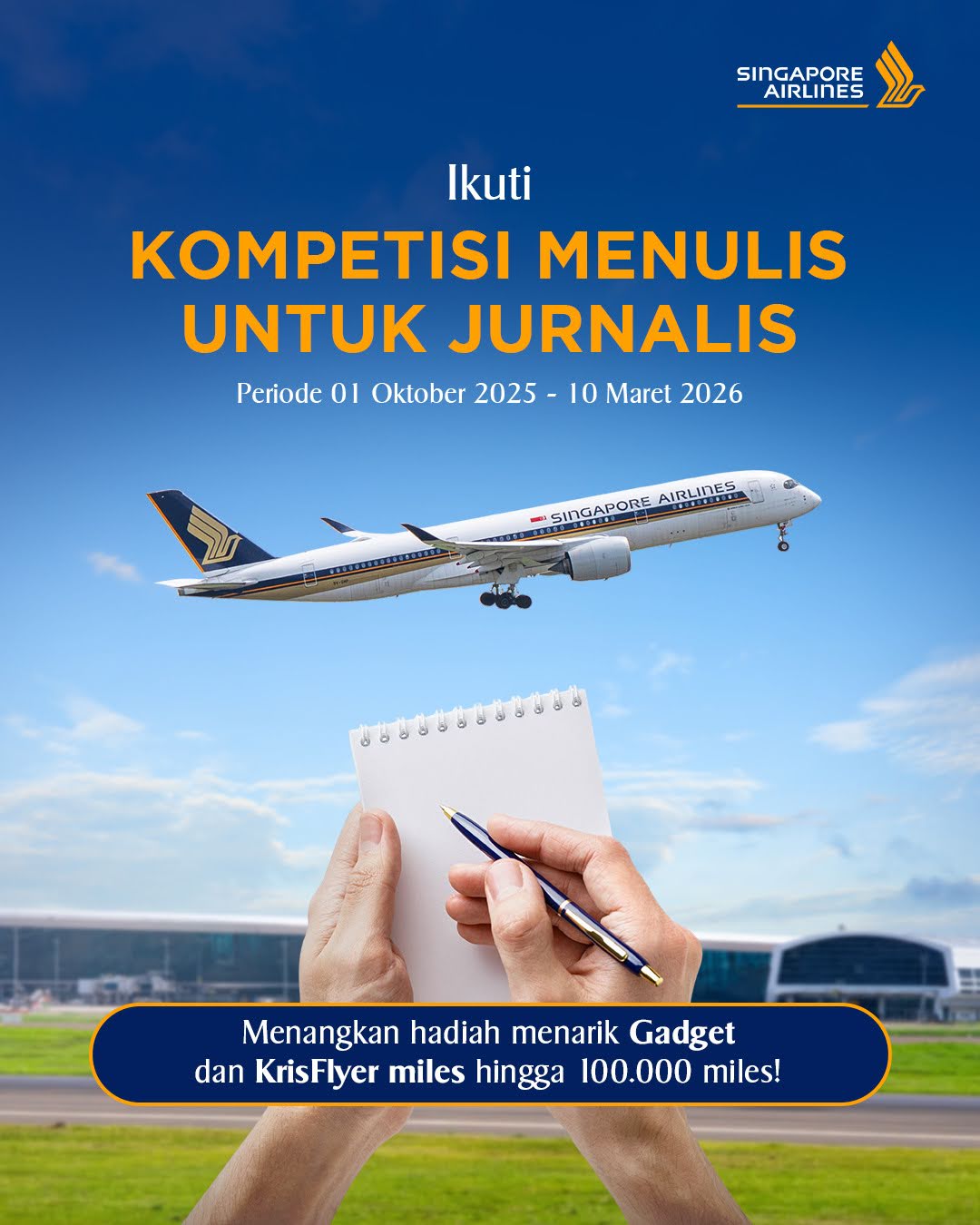 Kompetisi Menulis Jurnalis - Singapore Airlines